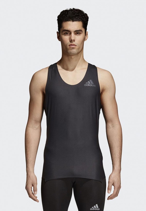 

Майка спортивная adidas, Хаки;черный