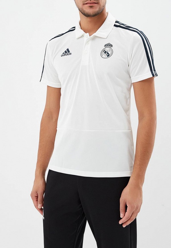 

Поло adidas, Белый