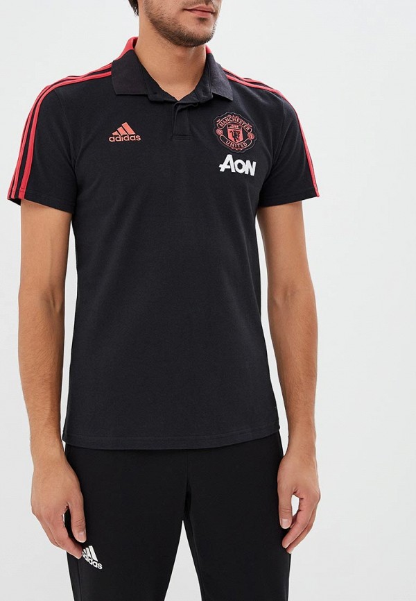 

Поло adidas, Черный