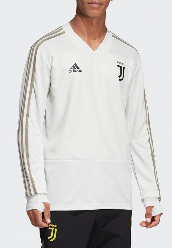 

Лонгслив adidas, JUVE TR TOP, Белый