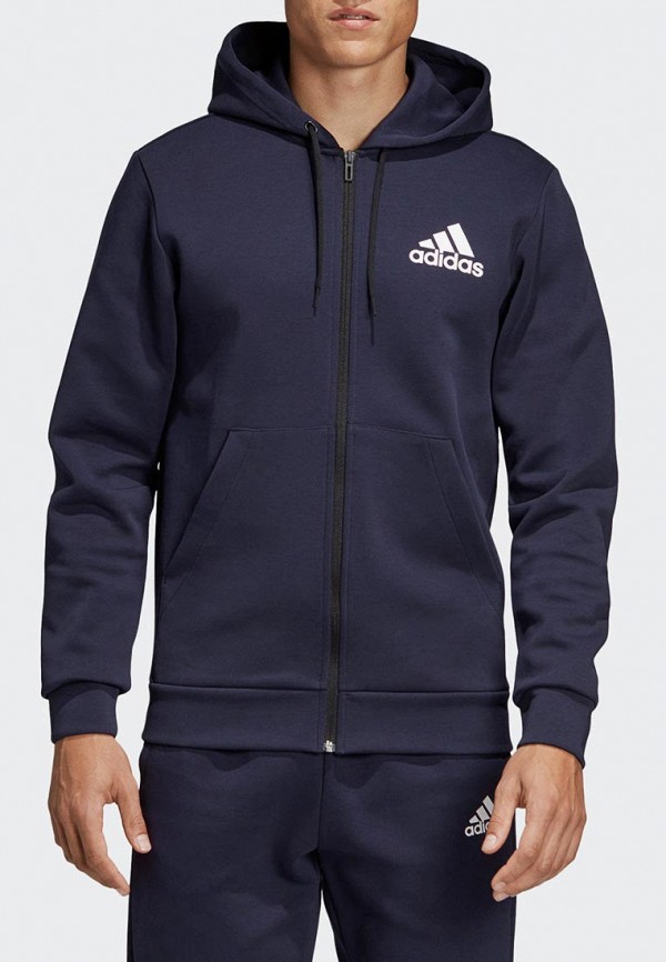 

Толстовка adidas, MH PLAIN FZ, Синий