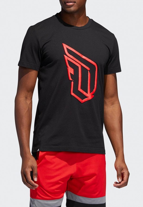

Футболка спортивная adidas; adidas AD002EMEEHX9, Черный