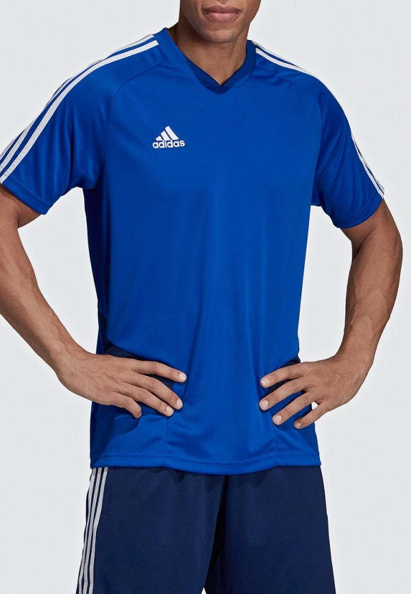 

Футболка спортивная adidas; adidas AD002EMEEHY9, Синий