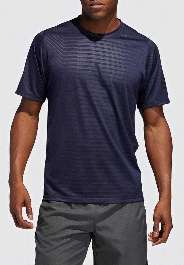 

Футболка спортивная adidas; adidas AD002EMEEIA4, Синий