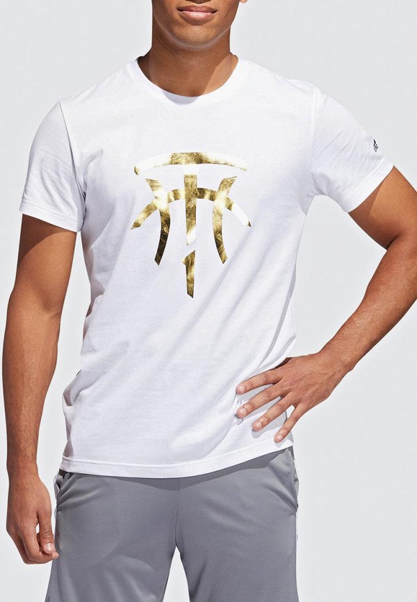 

Футболка спортивная adidas, TMAC LOGO, Белый