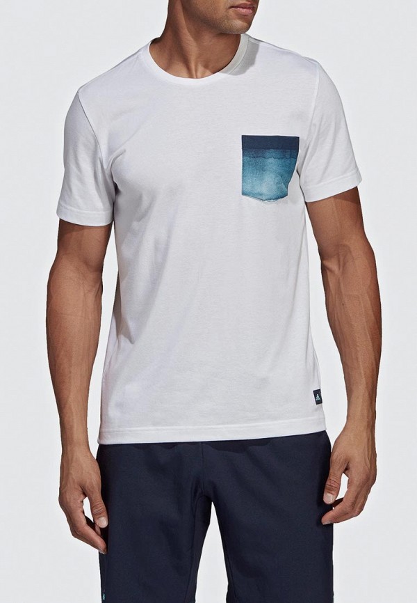 

Футболка спортивная adidas; adidas AD002EMEEIB5, Белый