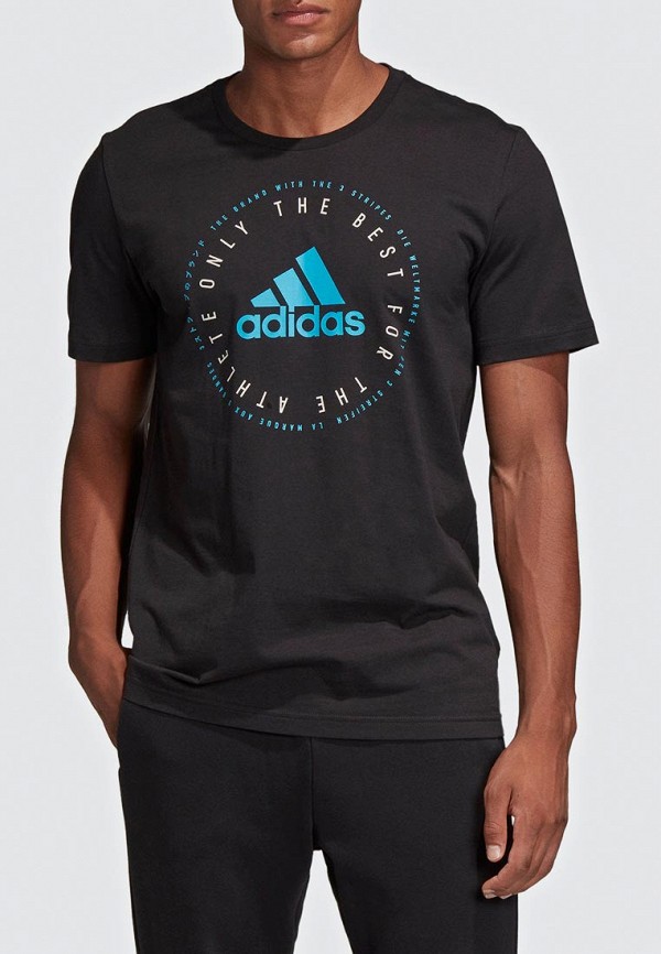 

Футболка adidas, Черный, adidas AD002EMEEIB8
