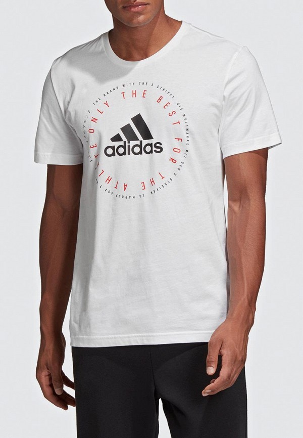 

Футболка adidas, Белый, MH EMBLEM T