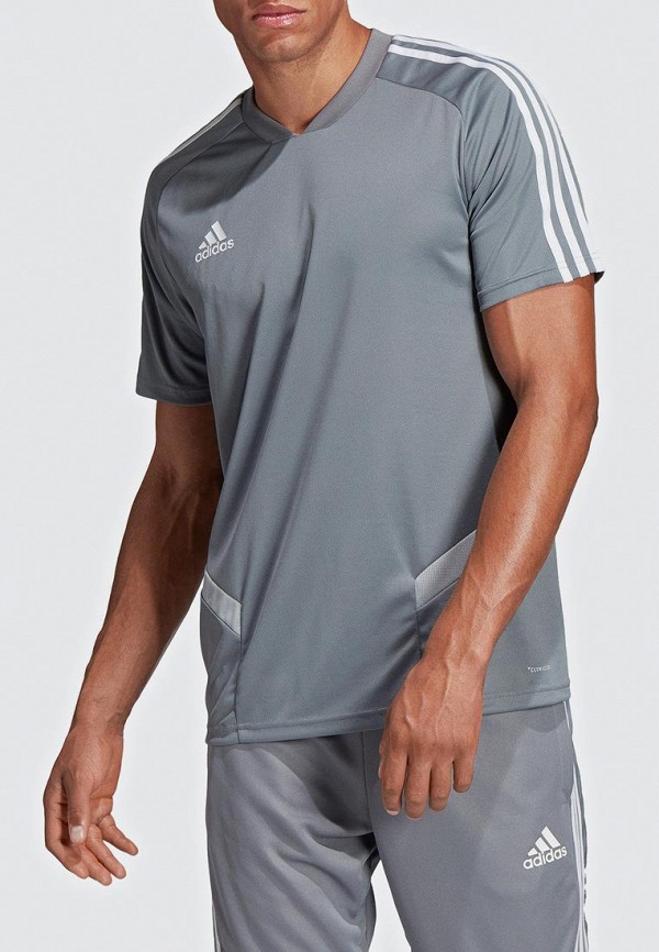 

Футболка спортивная adidas, Серый, TIRO19