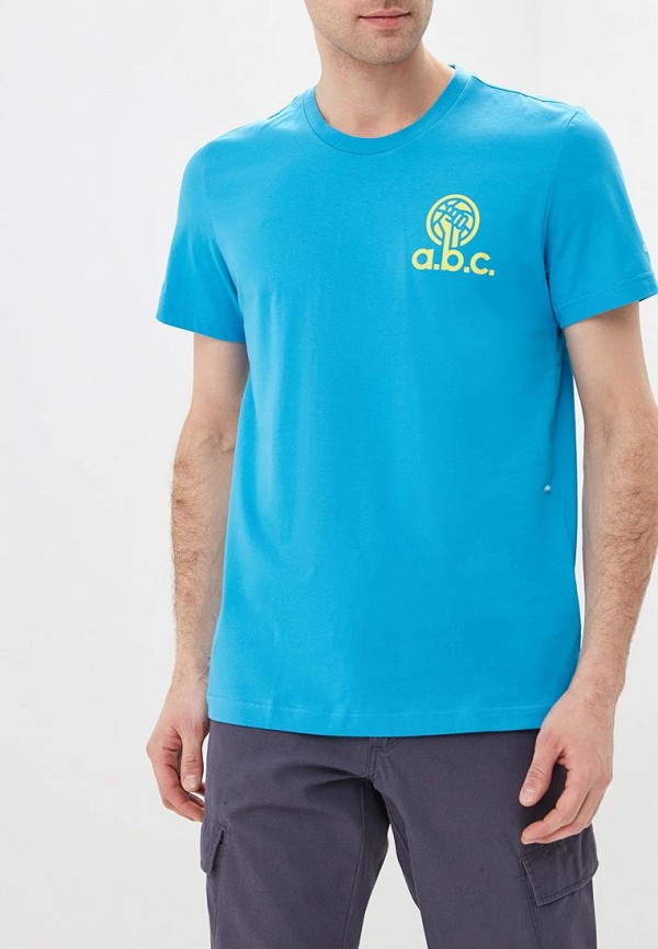 

Футболка adidas, Голубой, ABC NVR DIVIDED
