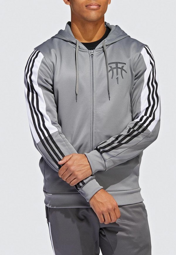 

Толстовка adidas, adidas AD002EMEEIF4, Серый