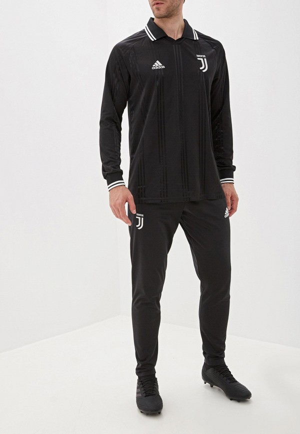 

Лонгслив спортивный adidas, Черный, JUVE ICONS TEEL