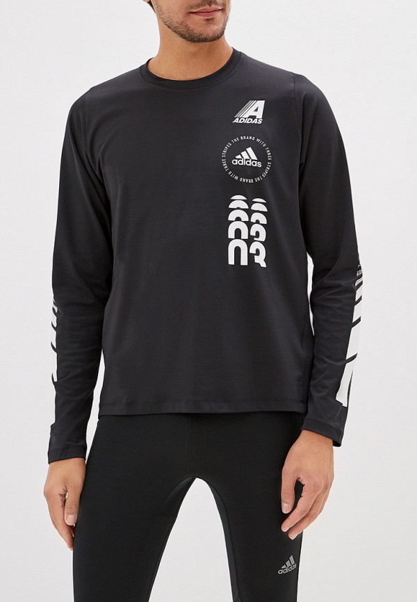 

Лонгслив спортивный adidas, Черный, MOTO LS TEE
