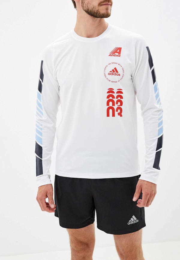 

Лонгслив спортивный adidas, Белый, adidas AD002EMFJYZ5