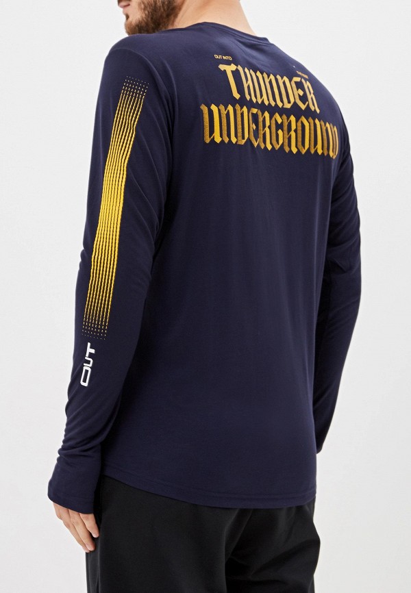 

Лонгслив спортивный adidas, adidas AD002EMFJYZ8, Синий