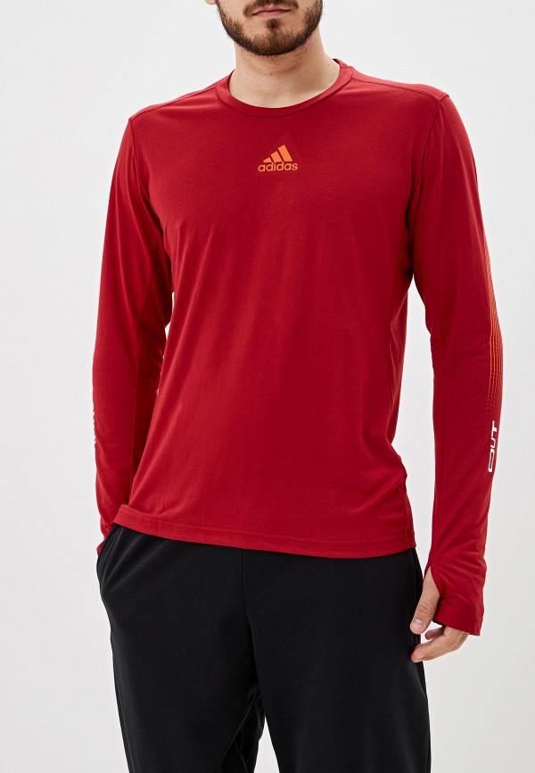 

Лонгслив спортивный adidas, Красный, OTR LS GFX T