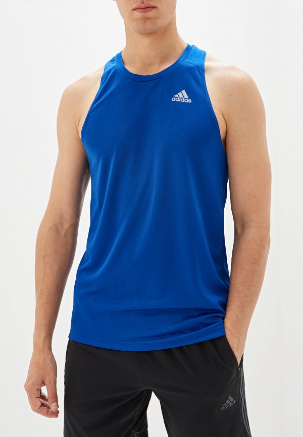 

Майка спортивная adidas, Синий, adidas AD002EMFJZA3