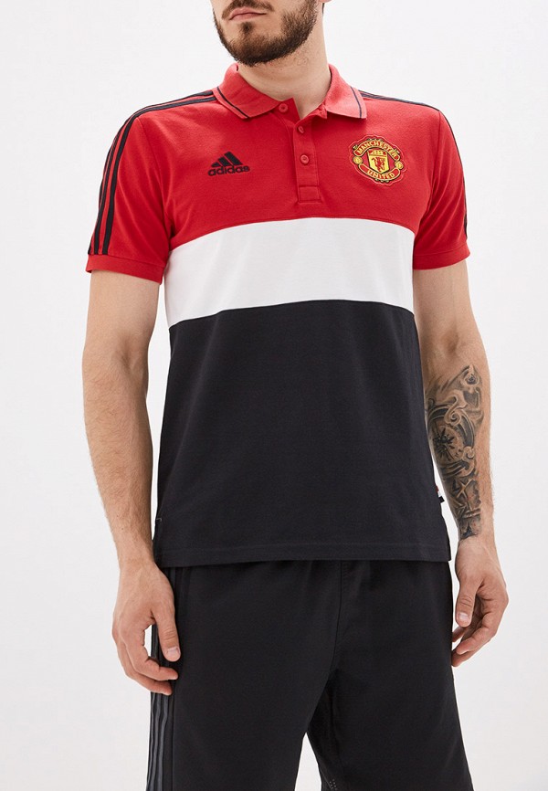 

Поло adidas, Разноцветный, MUFC POLO