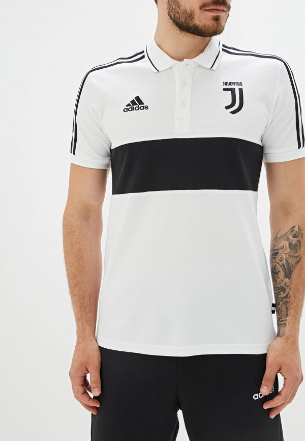 

Поло adidas, Белый, JUVE POLO