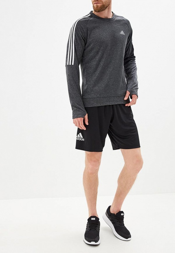 

Лонгслив спортивный adidas, Серый, OTR CREW M
