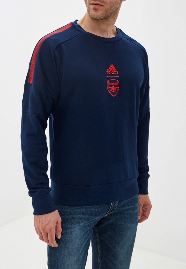 

Свитшот adidas, adidas AD002EMFJZF7, Синий
