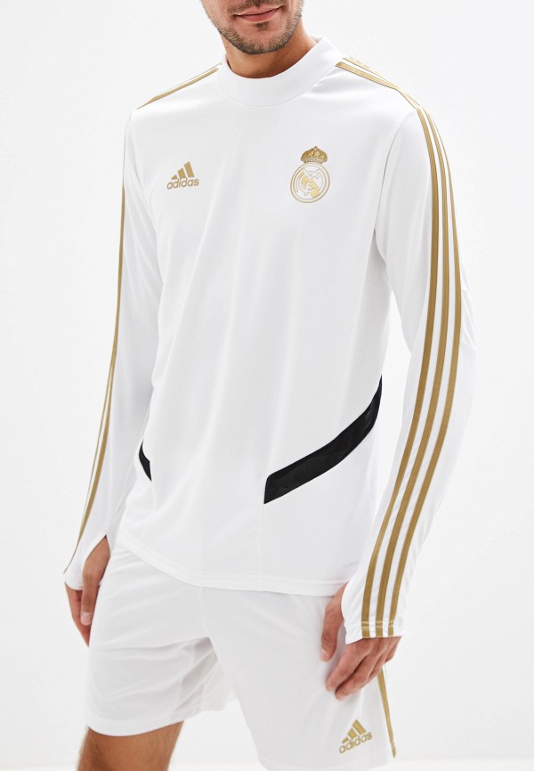 

Лонгслив adidas, Белый, adidas AD002EMFJZH4