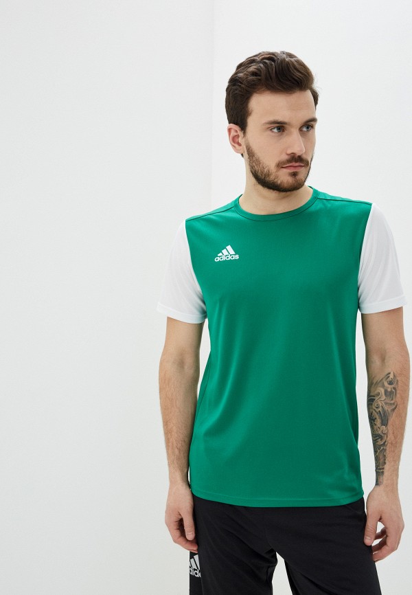 

Футболка спортивная adidas, Зеленый, adidas AD002EMFJZH6