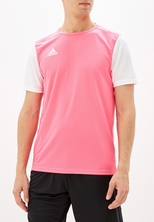

Футболка спортивная adidas, Розовый, ESTRO 19 JSY