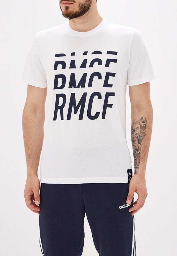 

Футболка adidas, Белый, REAL DNA GR TEE