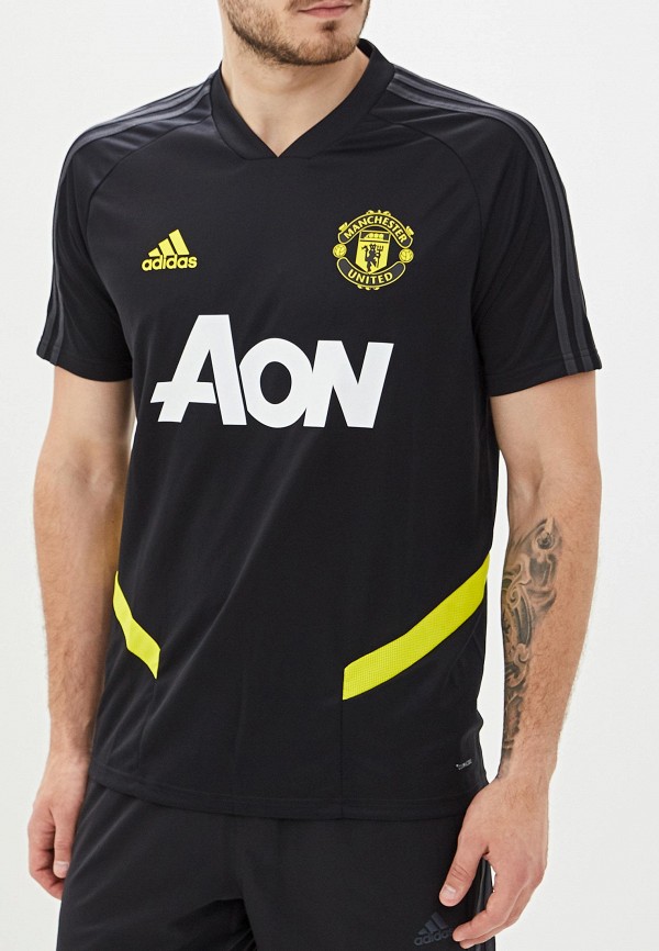 

Футболка спортивная adidas, Черный, MUFC TR JSY