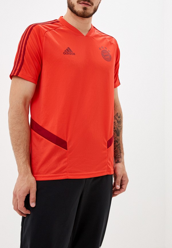 

Футболка спортивная adidas, adidas AD002EMFJZN0, Красный