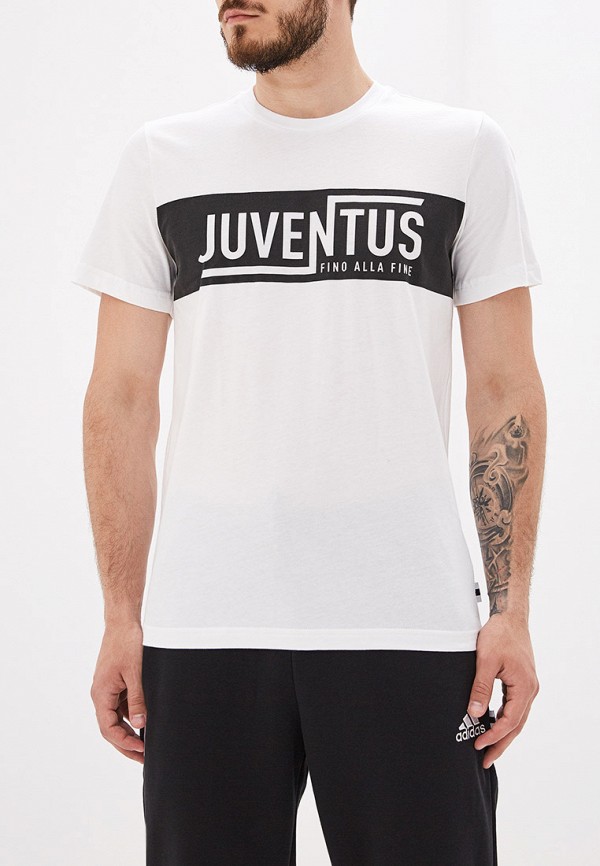 

Футболка adidas, JUVE STR GR TEE, Белый