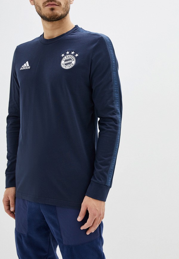 

Лонгслив adidas, Синий, FCB SSP TEE L