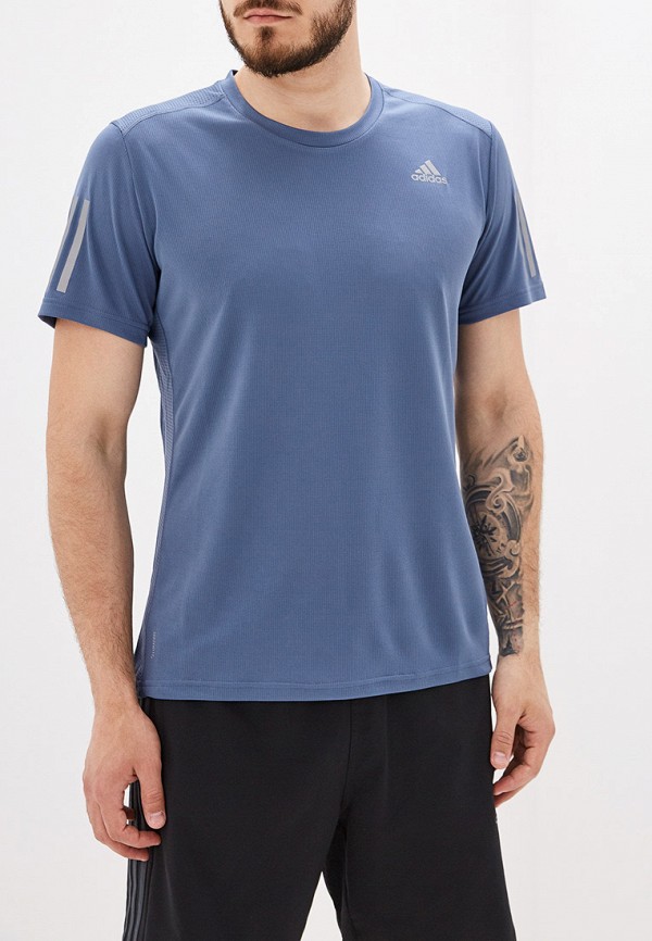 

Футболка спортивная adidas, Синий, OWN THE RUN TEE