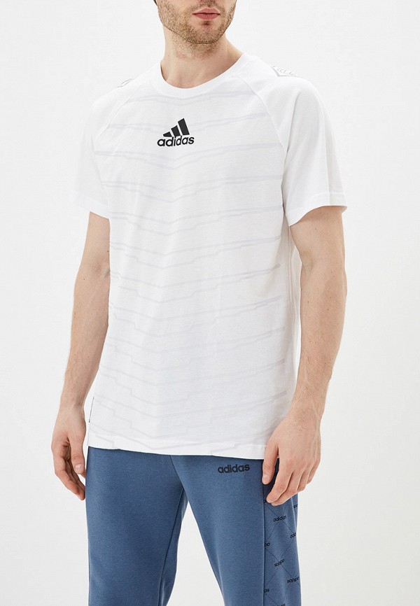 

Футболка adidas, Белый, adidas AD002EMFJZP8