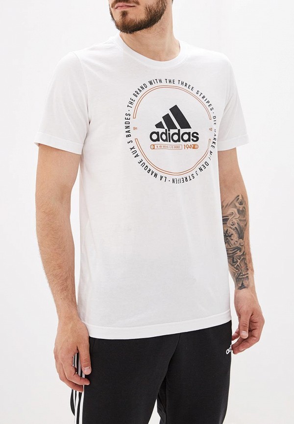 

Футболка adidas, Белый, MH EMBLEM TEE