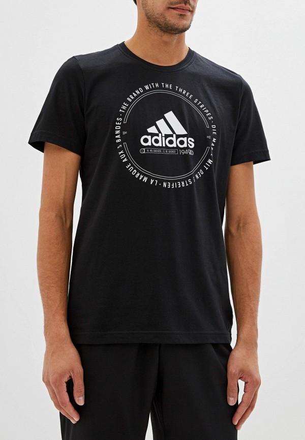 

Футболка adidas, Черный, adidas AD002EMFJZQ0