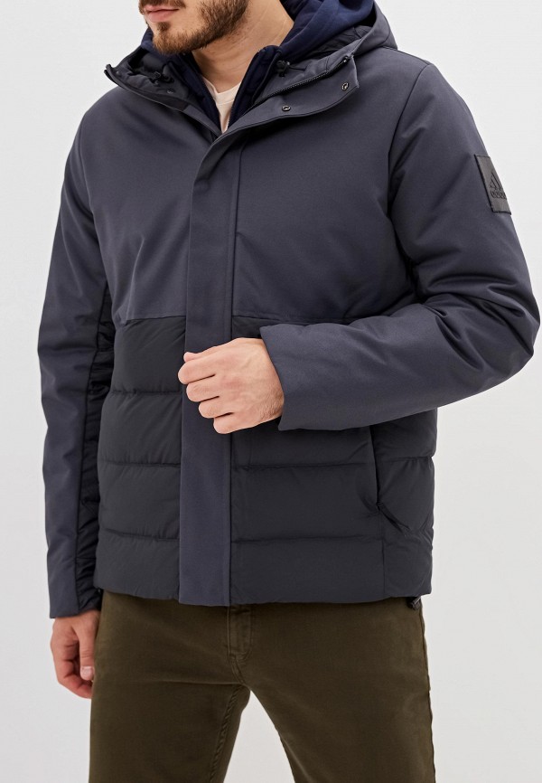

Пуховик adidas, CLIMAWARM JKT, Серый