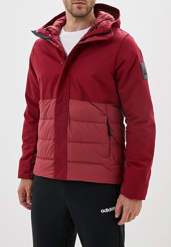 

Пуховик adidas, Красный, adidas AD002EMFKRT1