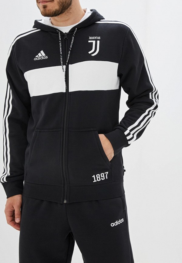 

Толстовка adidas, JUVE FZ HD, Черный