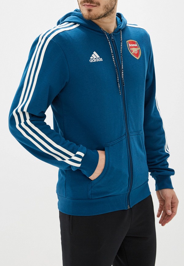 

Толстовка adidas, Голубой, AFC FZ HD
