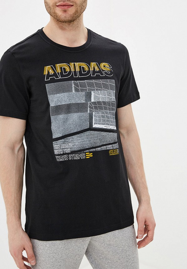

Футболка adidas, Черный, adidas AD002EMFKRX3