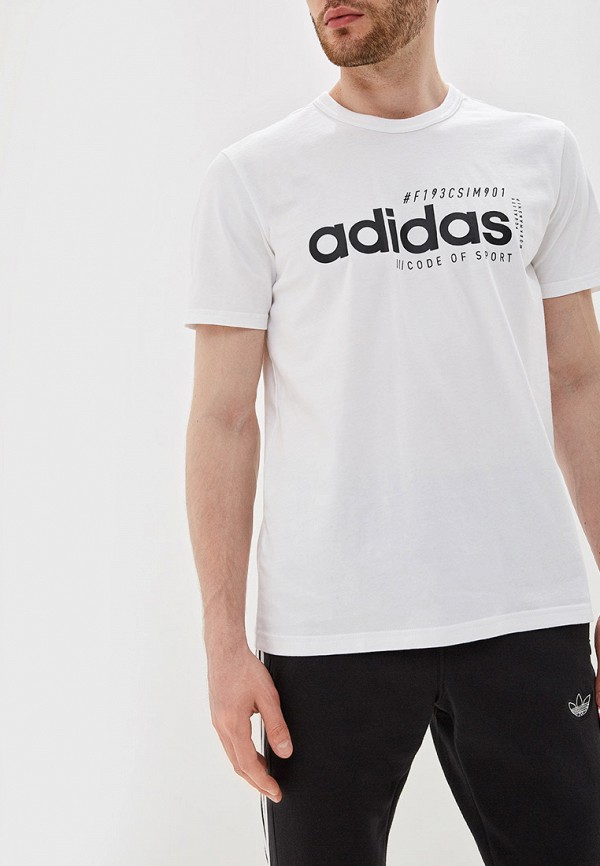 

Футболка спортивная adidas, Белый, adidas AD002EMFKRY5