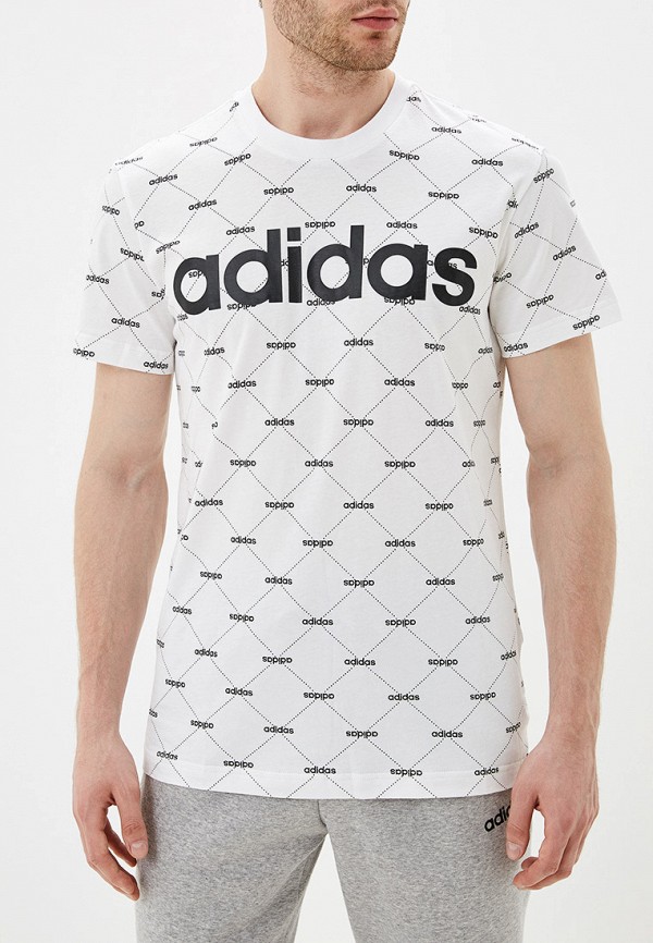 

Футболка adidas, Белый, adidas AD002EMFKRZ1