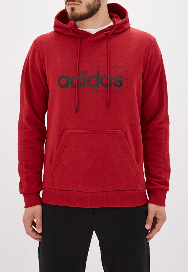 

Худи adidas, Красный, adidas AD002EMFKSB8