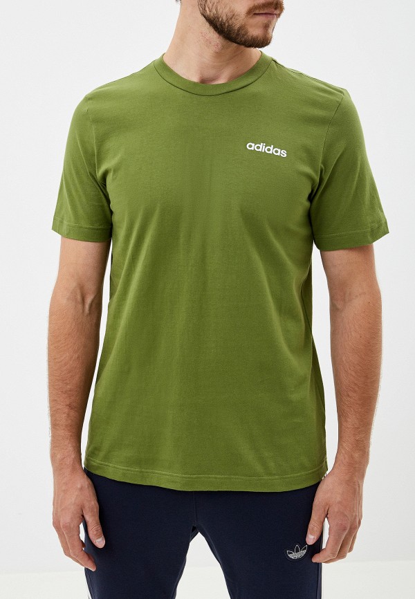 

Футболка спортивная adidas, Зеленый, adidas AD002EMGBIA9