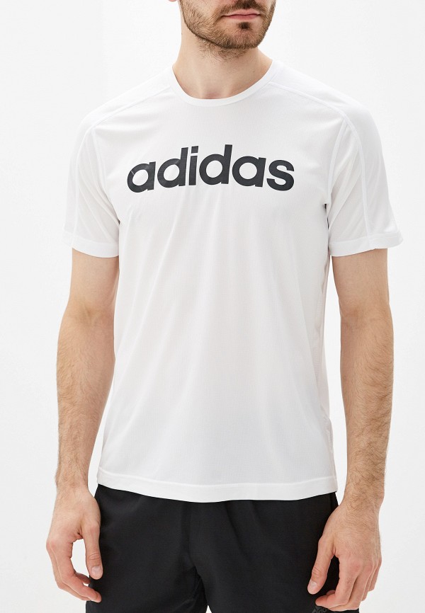 

Футболка спортивная adidas, Белый, D2M COOL Logo T