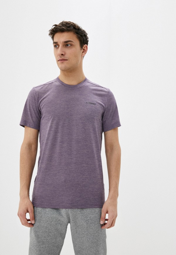 

Футболка спортивная adidas, Фиолетовый, adidas AD002EMHLLG3