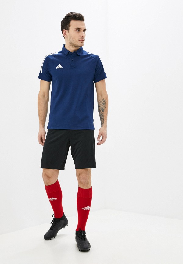 

Поло adidas, Синий, CON20 POLO