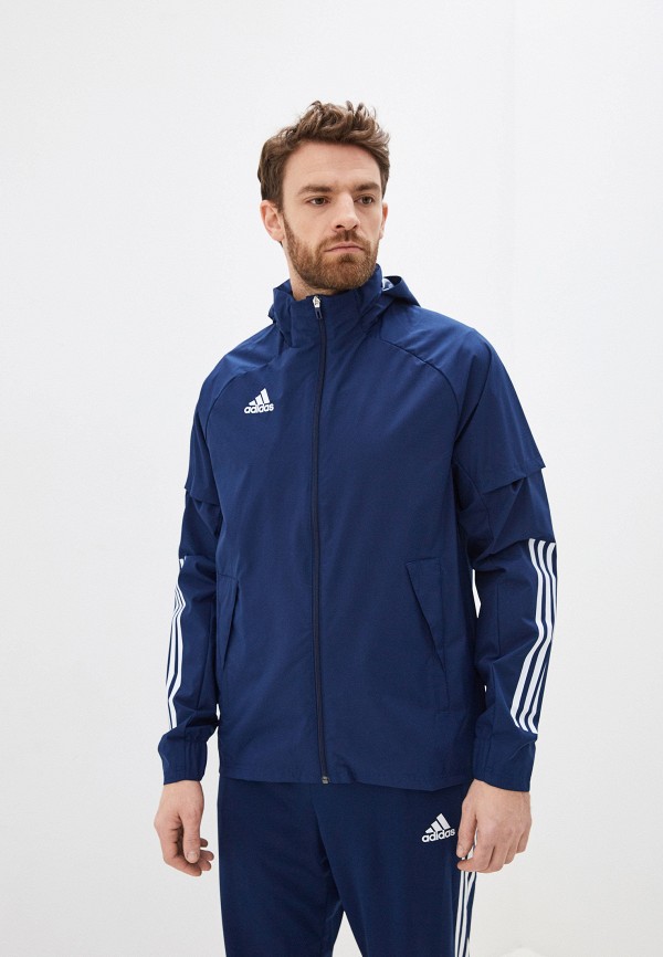 

Ветровка adidas, Синий, CON20 AW JKT
